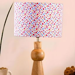 Devansh Brown Wood Traditional Cylindrical Shaped Table Lamp-picture-26