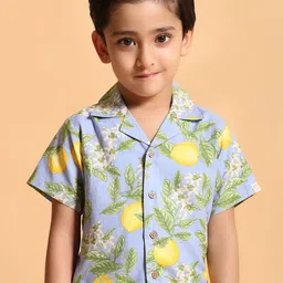 Greendeer Unisex Kids Comfort Opaque Printed Casual Shirt-picture-36