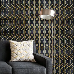 ArtzFolio Printed UV-Resistant Anti-Bacterial Geometric Pattern Peel & Stick Wallpaper-image-58