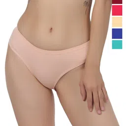 Liigne Pack Of 6 Mid-Rise Basic Briefs VCPC2290-XS-picture-23