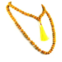 Divine souvenirs Yellow Alloy Necklace-15