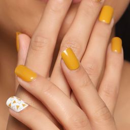 LICK 30 Pcs Reusable French Manicure Stick On Nails with Application Kit - LKB-88-33-8