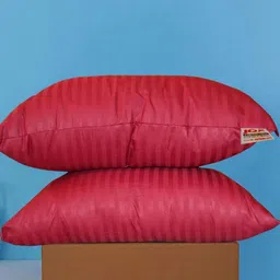 JDX Maroon 2 Pieces Sleep Pillow-image-7