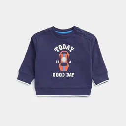 mothercare Boys Printed Round Neck Sweatshirt-picture-5