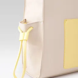 Van Heusen Colourblocked Structured Tote Bag image 5