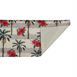 PENTADECO 54" Floral Printed Table Runner image 2