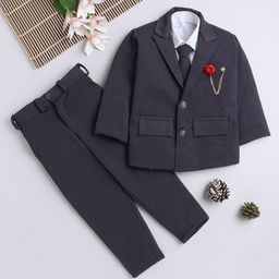 FOURFOLDS Boy's 3-Piece Suit-image-76