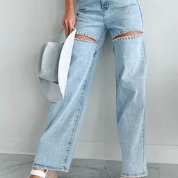 bebe Women Relaxed Fit Mid-Rise Jeans-picture-23