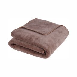 Fezora Brown Microfiber 400 GSM Super Soft Bath Towel-12