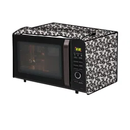 The Furnishing Tree PVC Waterproof Microwave Oven Cover Compatible for 23 L Convection 23BC4 Floral-image-41