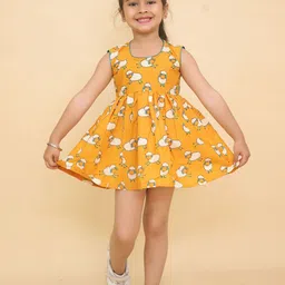 LITTLE GINNIE Girls Fit and Flare Dress-image-52