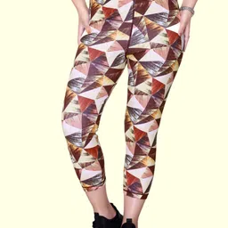 aarbee Printed All Weather High Rise Ankle Length Printed Gym Tights-picture-27