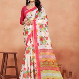 Mitera Floral Zari Saree-picture-37