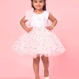 BAESD Floral Print Net Fit & Flare Dress-31
