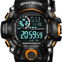 Hala Men Solid Round Tang Regular Digital Watch image 4