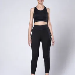 UMILDO Printed Round Neck Sleeveless Top With Leggings-picture-26