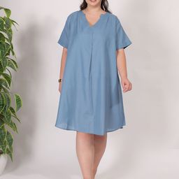 Qurvii+ A-Line Dress-image-40