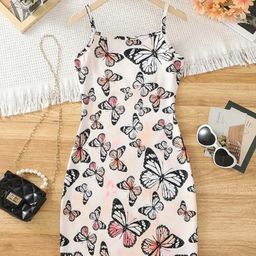 Miss & Chief Girls Printed Sheath Mini Dress-picture-5