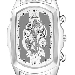 Hala Men Skeleton Rectangular Butterfly Regular Analogue Watch-3002 image 4