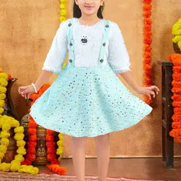 Aarika Print Woollen A-Line Dress-39