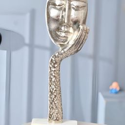 CraftVatika Grey Curio Showpiece-image-31