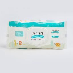 Juniors by Babyshop Gentle Baby Extra Soft Wipes With Vitamin E & Aloe Vera - 72 Pcs-image-12