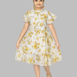 Nickys Disegno Girls Yellow Dresses-image-77