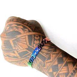 Dynamic Retail Global Men Wraparound Bracelet-16