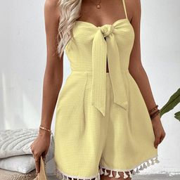 StyleCast Women Shoulder Straps Jumpsuit-image-83
