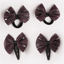 RIBBON CANDY Girls Set of 4 Hair Accessory Set-image-72