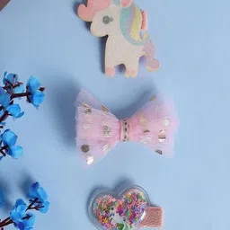 Jewelz Girls Set of 3 Claw Clip-43