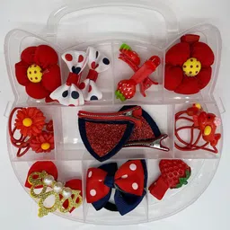 SYGA Girls Set of 15 Cat Shaped Hairpin Accessory Set-43
