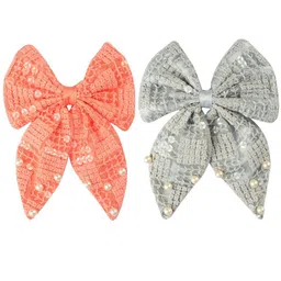 Radhu & Kabby Women Set of 2 Pieces Hair Bow-1