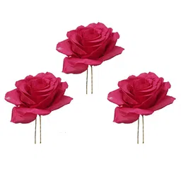 Hair Flare Set of 3 Embellished U Pins-5