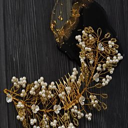 Proplady Embellished Detail Tiara-47
