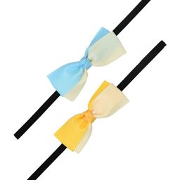 FUNKRAFTS Girls Set of 2 Blue & Yellow  Hairband-41
