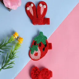 Jewelz Girls Set of 3 Alligator Hair Clip-84