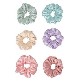 Radhu & Kabby Women Set of 6 Ponytail Holders-50