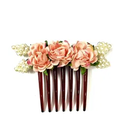 Hair Flare Embellished Comb Pin-image-74