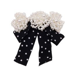 ODETTE Women Black & White French Barrette-39