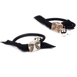 ODETTE Women Set of 2 Black & Gold-Toned Beaded Hairbands-18