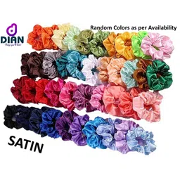 DIAN Women Set Of 9 Multicoloured Ponytail Holders-image-46