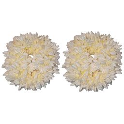 DN Creation Set Of 2 Beaded Bun Hair Accessory Set-47