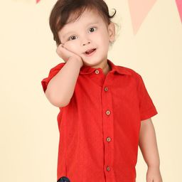 Fabindia Boys Opaque Printed Casual Shirt-image-51