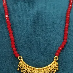 Gorkhastyle Women Red Necklace and Chains-image-15