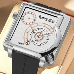 DOUBLERUN Unisex Dial Square Watch H05N31026-93