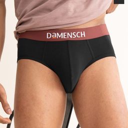 DAMENSCH Pack Of 2 Low Rise Anti Odor Stretchable Basic Briefs BR1089-MX2328-picture-42