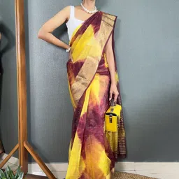 HI FI NX Ombre Zari Organza Kanjeevaram Saree-picture-21
