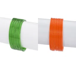 1ST TIME Set Of 24 Green Alloy Bangles-picture-42