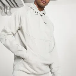 Puma TECH DELTAKNIT Brand Logo Printed Cotton Relaxed Fit Pullover Sweatshirt-image-30